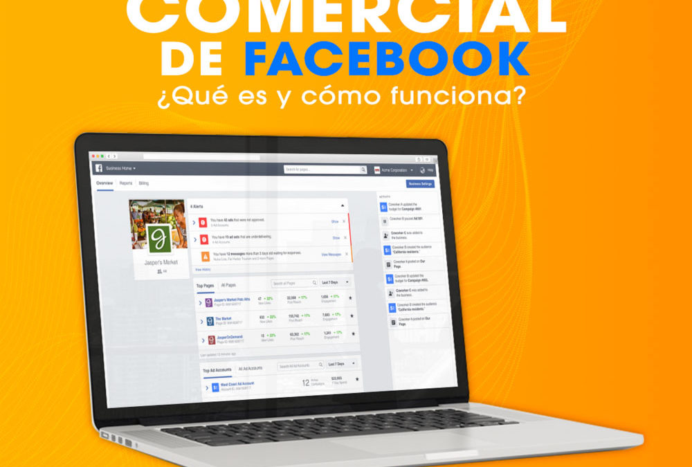Facebook y el administrador comercial ¿Qué es y para qué sirve?
